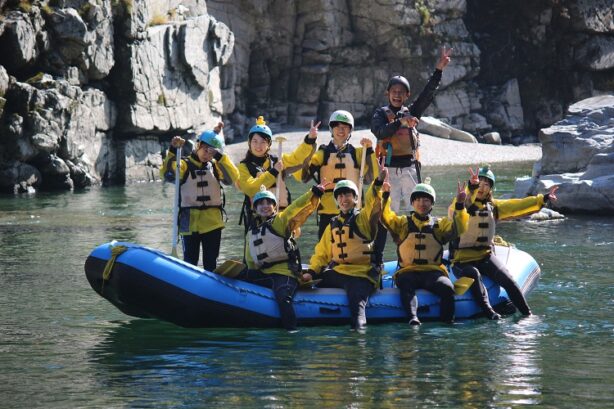 吉野川ラフティング, 四国, 大歩危, 小歩危, 徳島, 徳島ラフティング, 思い出, 水遊び, 高知