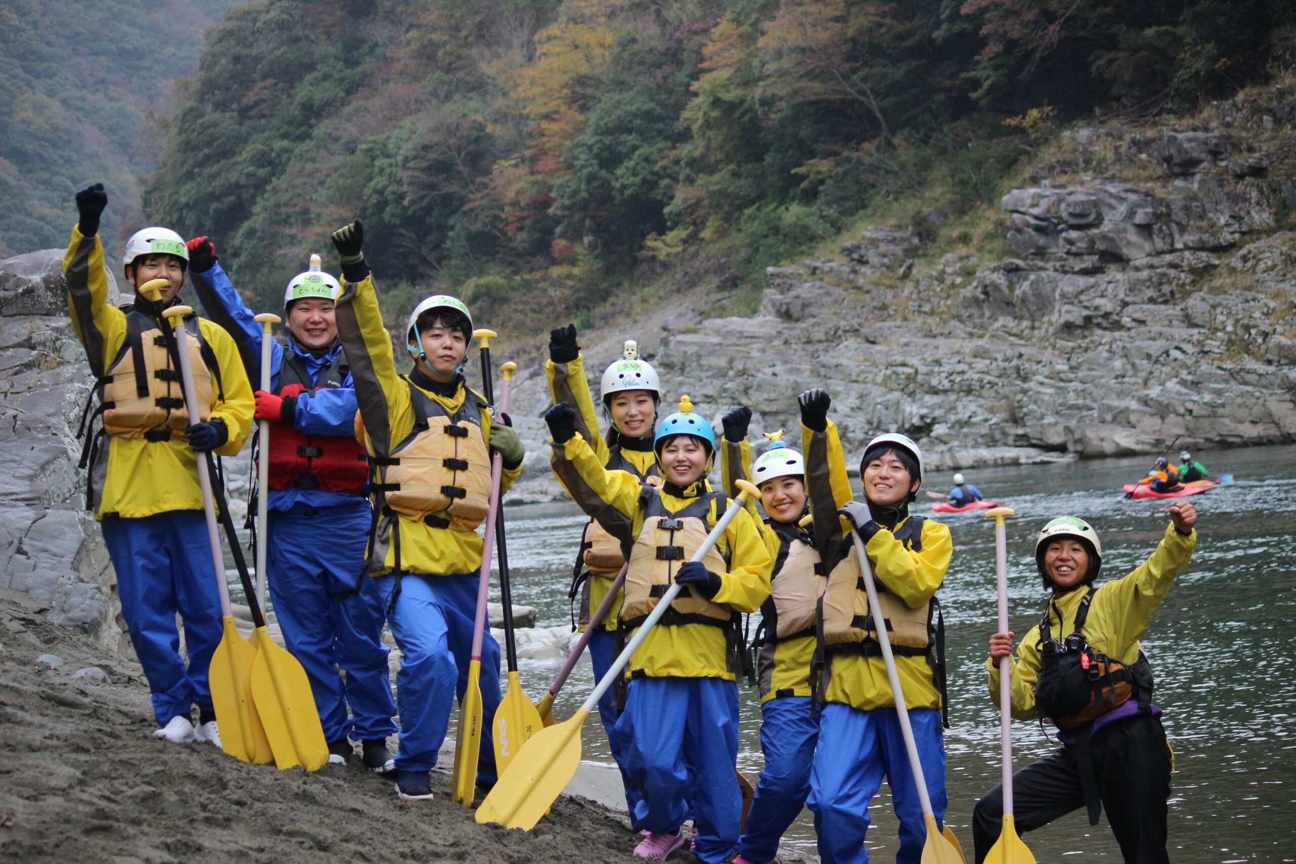 吉野川ラフティング, 四国, 大歩危, 小歩危, 徳島, 徳島ラフティング, 思い出, 水遊び, 高知