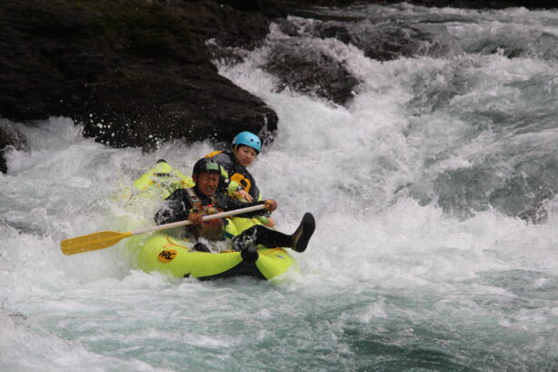 徳島県と高知県を流れる吉野川小歩危に挑む猛者たち。ダッキーで吉野川の激流にチャレンジ③